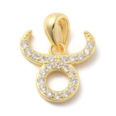 925 Sterling Sliver Micro Pave Clear Cubic Zirconia Pendants