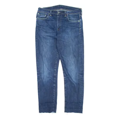 LEVI'S 508 Blue Denim Regular Tapered Jeans Mens W30 L27