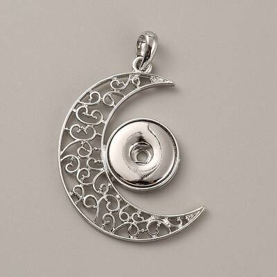 Alloy Hang Snap Base Big Pendants