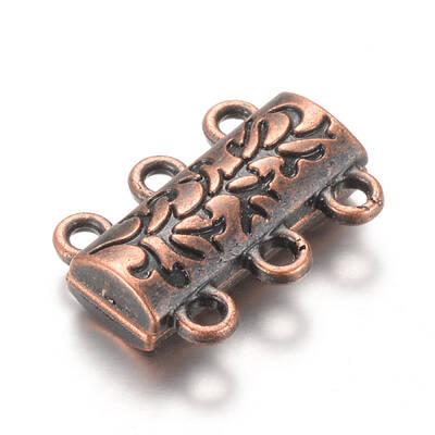 Alloy Magnetic Clasps with Loops