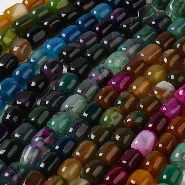 Natural Agate Beads Strands