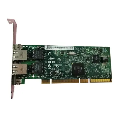 C38365-003 Dell Intel PRO/1000 MT Dual-Ports RJ-45 1Gb/s 10Base-T/100Base-TX/1000Base-T Gigabit Ethernet PCI-X Server Network...