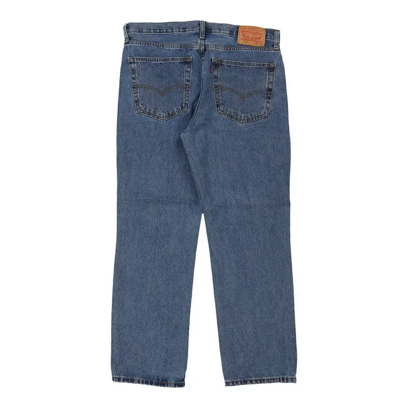 560 Levis Jeans - 36W 31L Blue Cotton