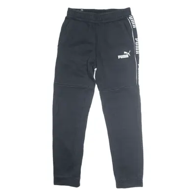 PUMA Joggers Black Tapered Mens S W27 L27