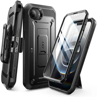 SUPCASE Outdoor Protective Phone Cases Unicorn Beetle Pro for iPhone 16/16/15/14/13 with Built-in screen protector, Full-Body...