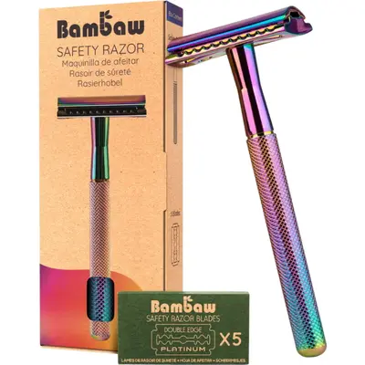 Bambaw Rainbow Safety Razor