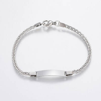 Tarnish Resistant 304 Stainless Steel Link Bracelets