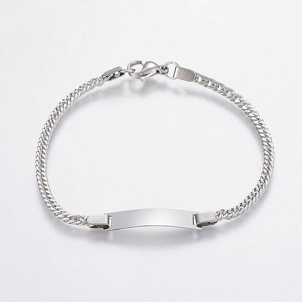 Tarnish Resistant 304 Stainless Steel Link Bracelets