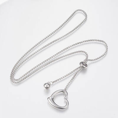 Tarnish Resistant Adjustable 304 Stainless Steel Lariat Necklaces