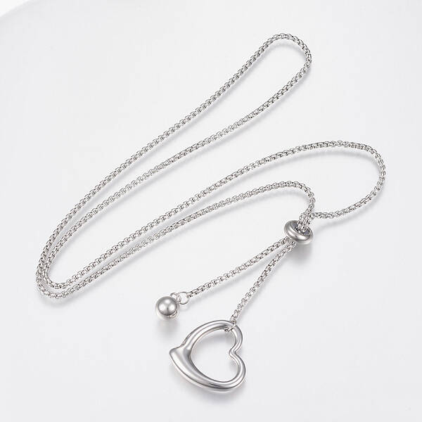 Tarnish Resistant Adjustable 304 Stainless Steel Lariat Necklaces