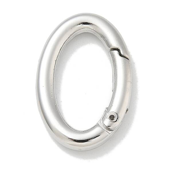 Rack Plating Brass Springs Gate Rings