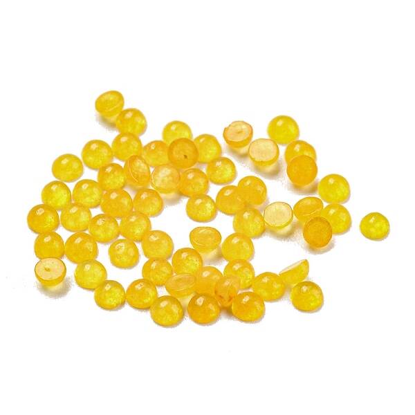 Natural White Jade Dyed Cabochons