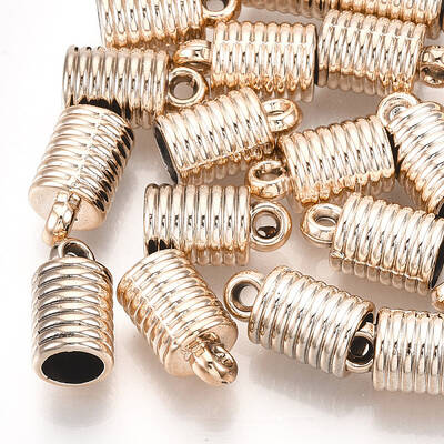 UV Plating ABS Plastic Cord Ends
