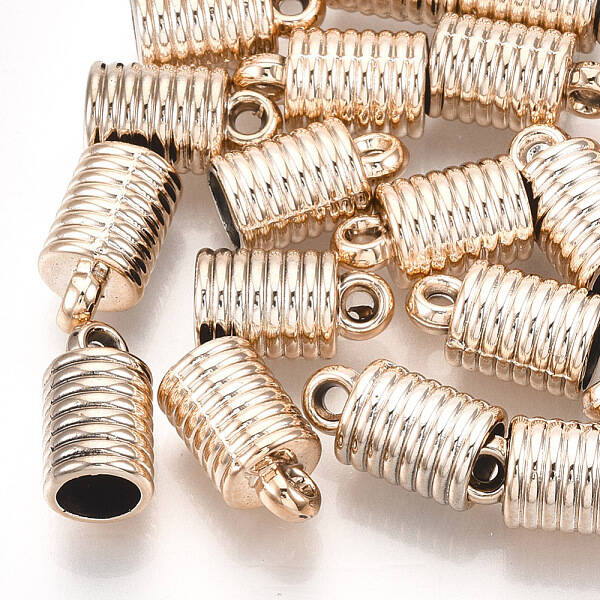 UV Plating ABS Plastic Cord Ends
