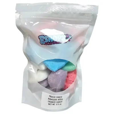 Freeze Dried Candy - Air Crunch (Large) Candy bites Crunchy Sweet Fruity Snack Bites Bonbon