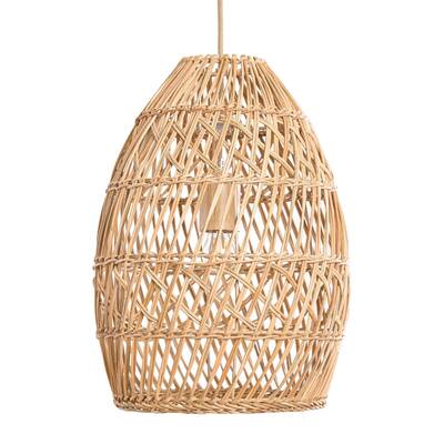 Callie Rattan Pendant Light - Stock