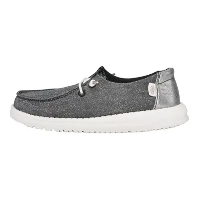 HEYDUDE Wendy Sparkle Kids - Kid's Comfortable Slip on Shoes