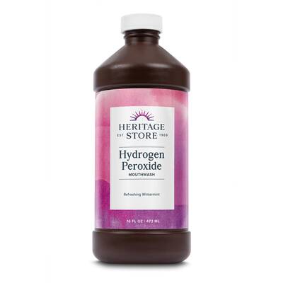 HPM Wintermint  Hydrogen Peroxide Mouthwash