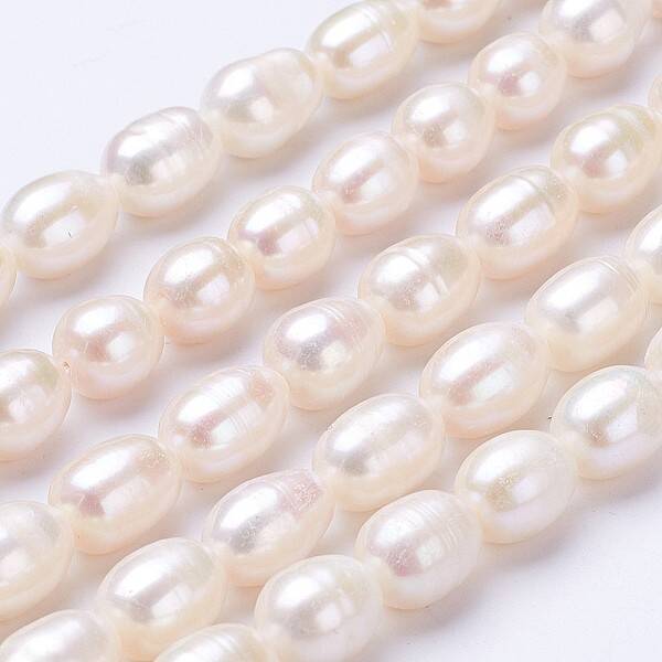 Natural Cultured Freshwater Pearl Beads Strands