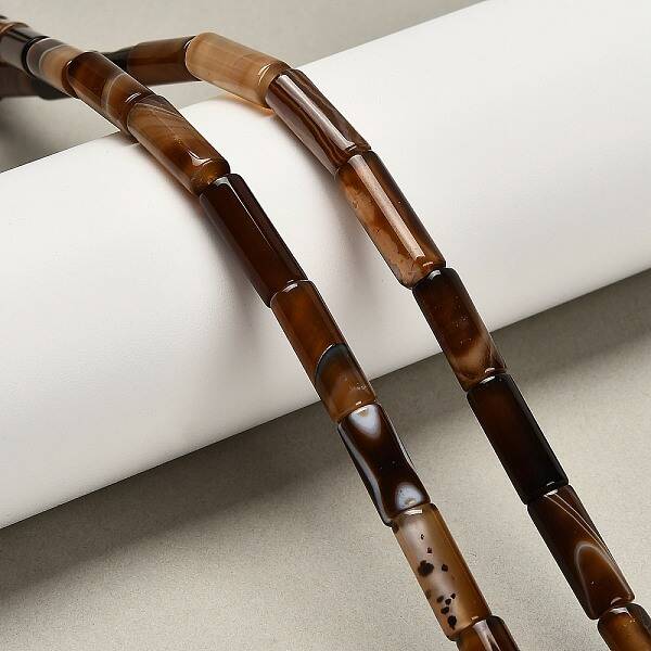 Dyed Natural Agate Beads Strands