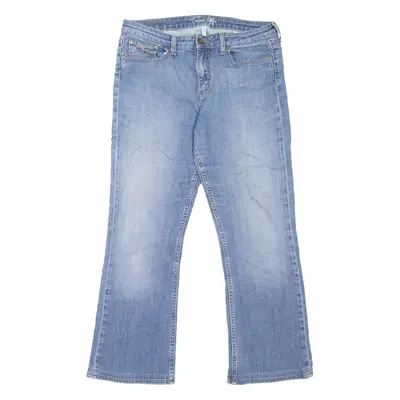 TOMMY HILFIGER Paris Womens Jeans Blue Classic Bootcut Stone Wash W32 L30