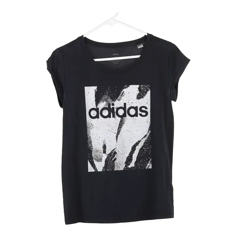 Adidas T-Shirt - Small Black Cotton