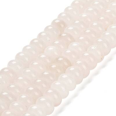 Natural White Jade Beads Strands