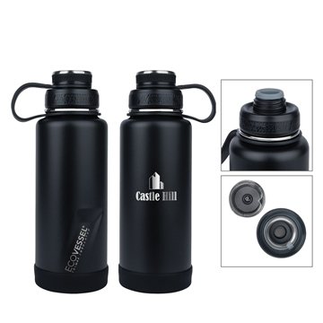 6 Customized EcoVessel Boulder 32 oz Vacuum Insulated Water Bottle ...