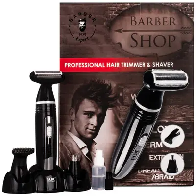 Trimmers Fox Trimm and Shave – Multifunctional trimmer for men with three tips