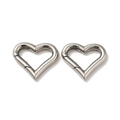 Non-Tarnish Vacuum Plating 304 Stainless Steel Spring Gate Rings