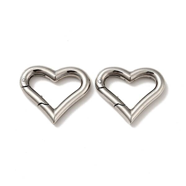 Non-Tarnish Vacuum Plating 304 Stainless Steel Spring Gate Rings