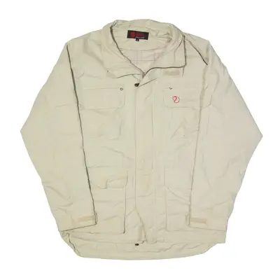 FJALL RAVEN Jacket Beige Nylon Mens M