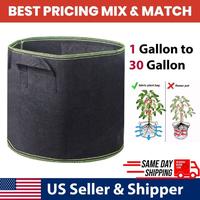 Best Aeration Fabric Vegetable Garden Plant Grow Bags 1,2,3,5,7,10,1
