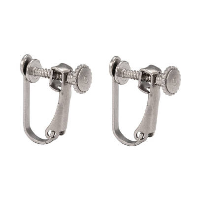 Tarnish Resistant 304 Stainless Steel Clip-on Earring Settings