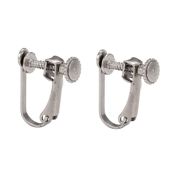 Tarnish Resistant 304 Stainless Steel Clip-on Earring Settings