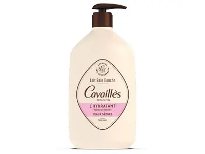 Cavaillès Bath and Shower Milk - Moisturizer - Dry Skin 1 Liter