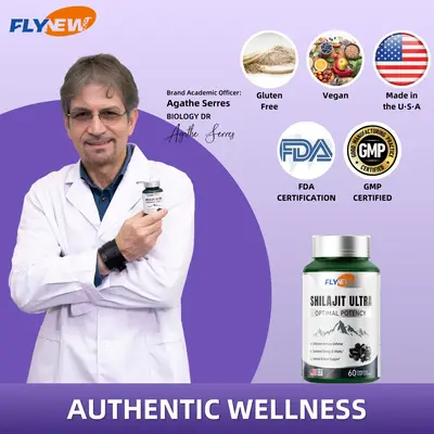 FlyNew Alpha Brain Nootropic Supplement for Men & Women | Memory, Mental Clarity & Cognitive Improvement | Focus Capsules wit...