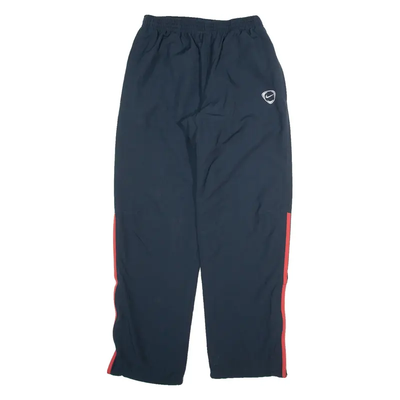 NIKE Womens Track Pants Blue Straight M W28 L30