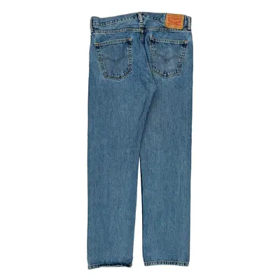 505 Levis Jeans - 35W 33L Blue Cotton | Size: 35″ waist