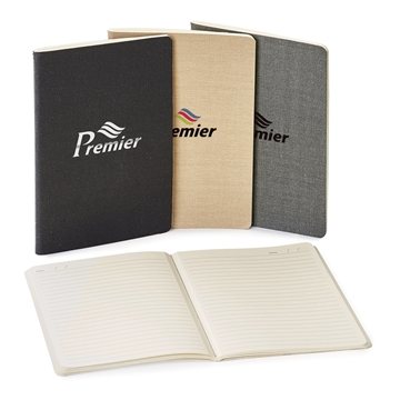 63 Customized Linen Soft Cover Journal Notebook - Perforated Pages