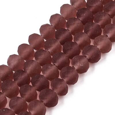Transparent Glass Beads Strands