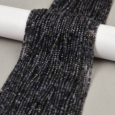 Natural Iolite Beads Strands