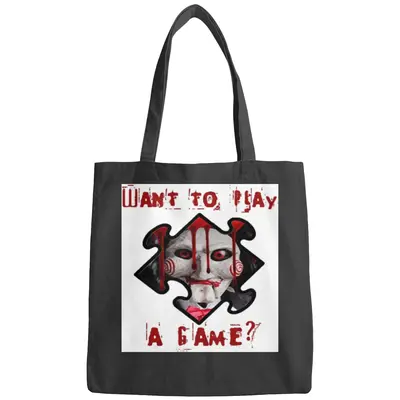 Jigsaw Billy The Puppet  Want To Play A Game Bags