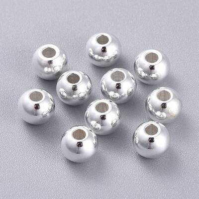 201 Stainless Steel Beads