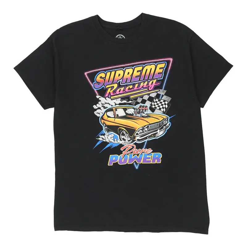 Supreme Racing Dom Nascar T-Shirt - Large Black Cotton