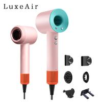 LuxeaAir Multifunctional Powerful Hair Dryer Set, 110000RPM  200 Millions Negative Ionic Low Noise Professional Intelligent T...