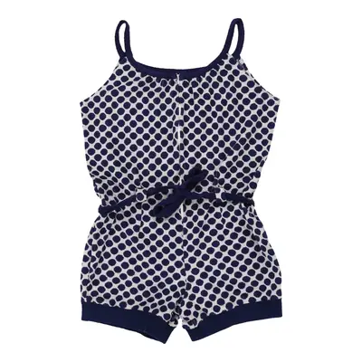 Opal-Tricot Polka Dot Playsuit - XS Blue Cotton Blend