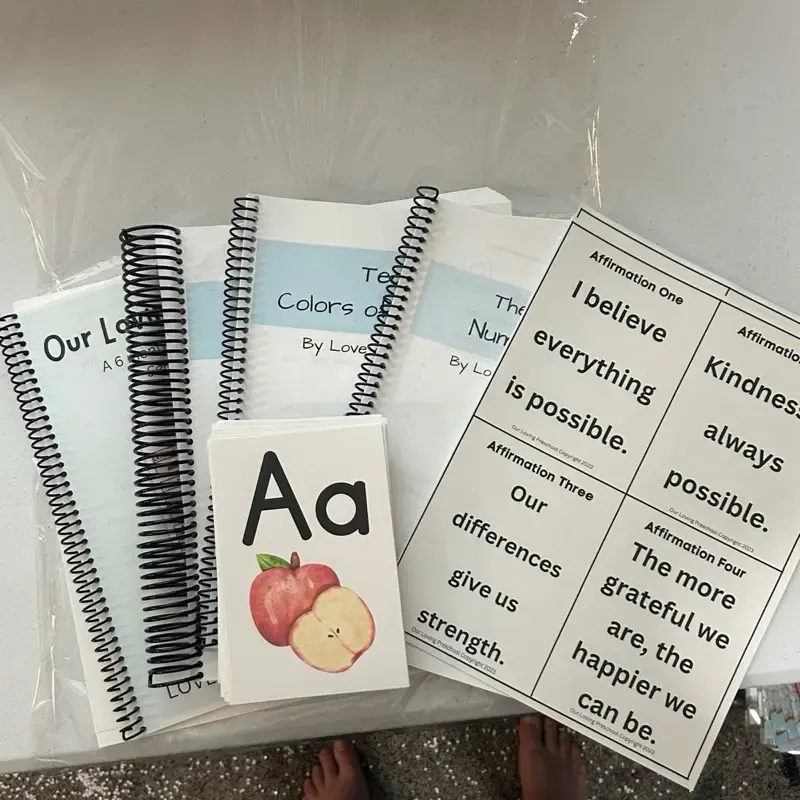 Our Loving Preschool Curriculum- Build Your Own- Choose from Faith or Secular!! New formats!