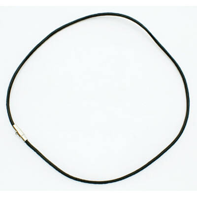Leather Necklace Cord with Brass Clasp