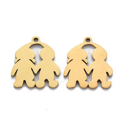 Ion Plating(IP) 201 Stainless Steel Pendants